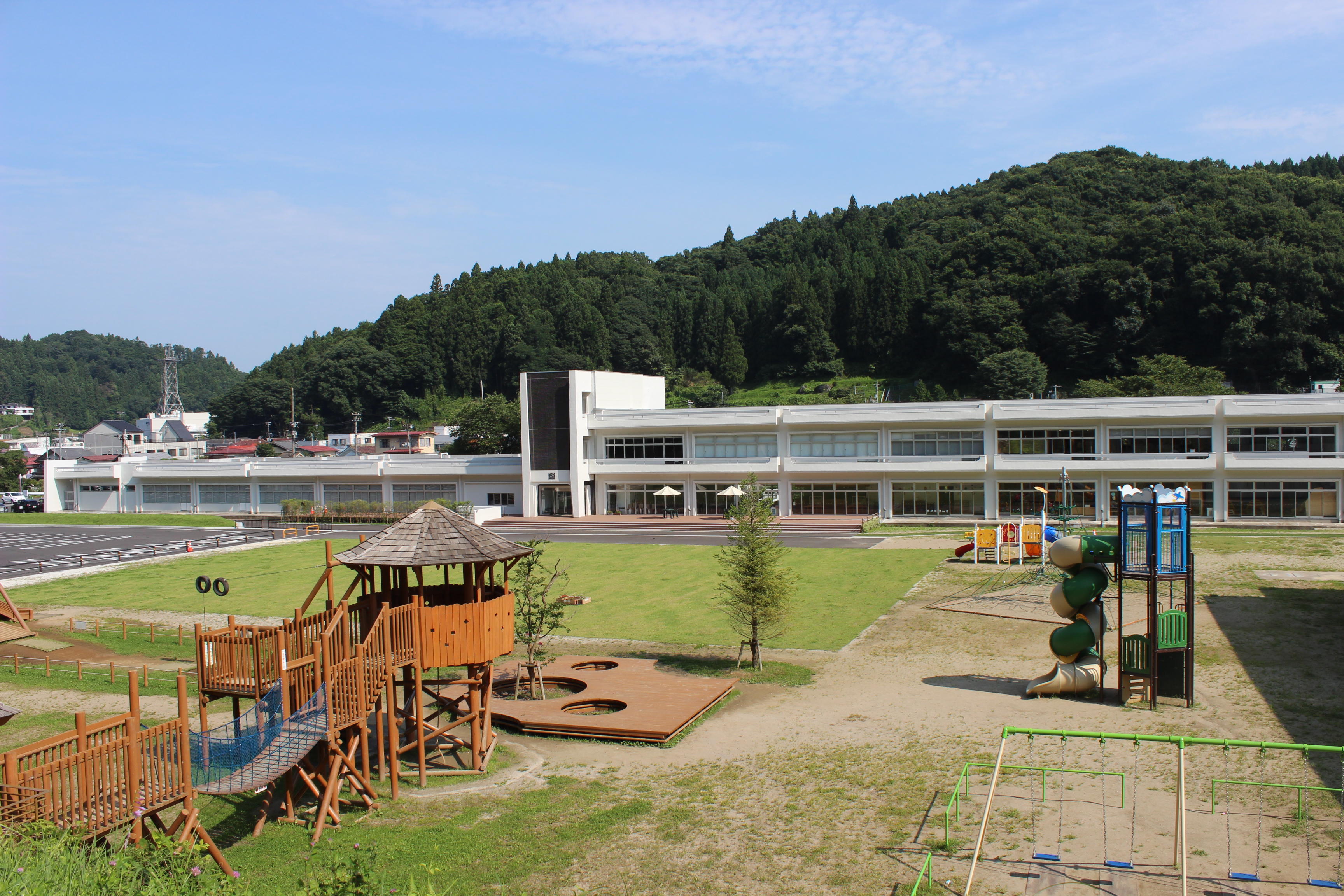 石川町に残る旧校舎